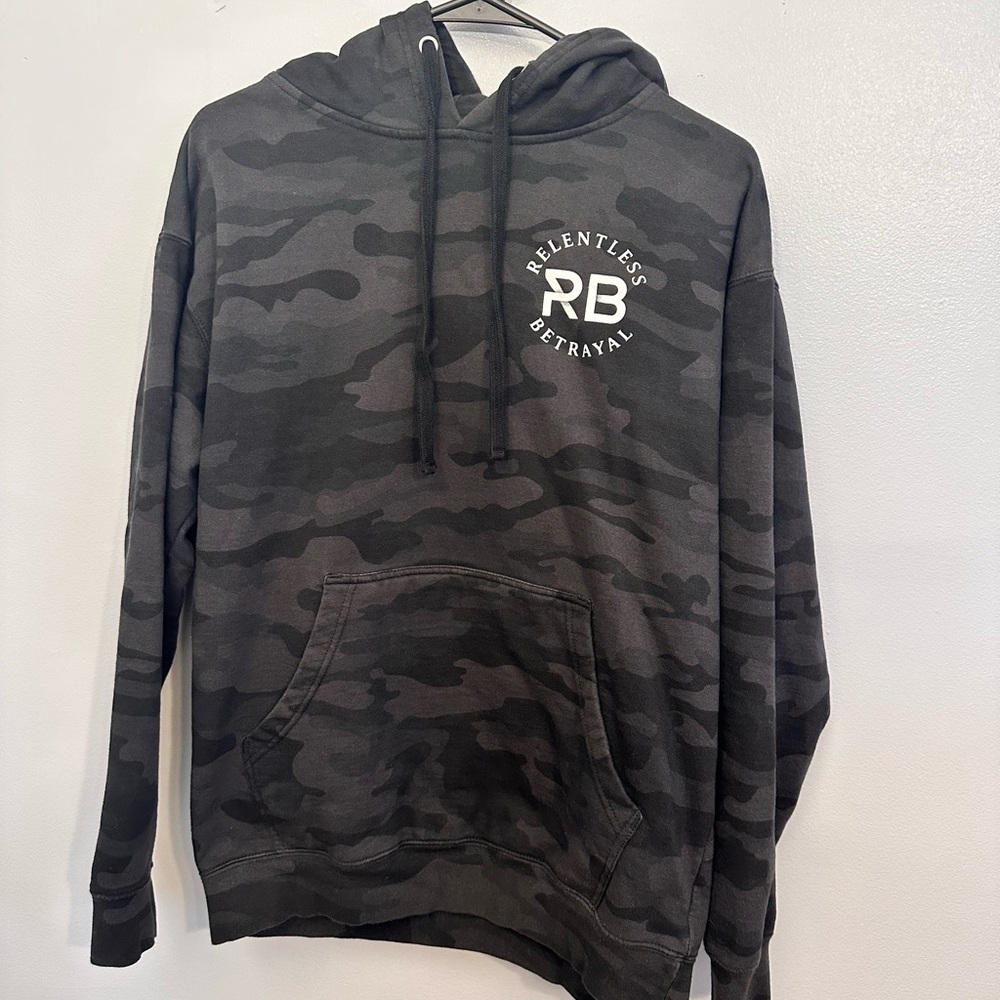 Black Camo Men's Hoodie